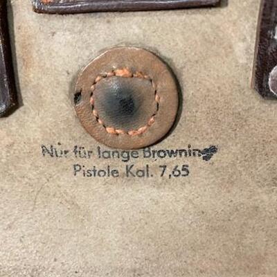 LOT#496: Lot of Nine .32 (7.65) Holsters