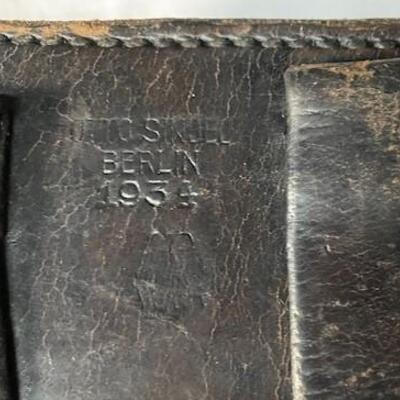 LOT#497: WWII Era Holsters w/ Condition Issues