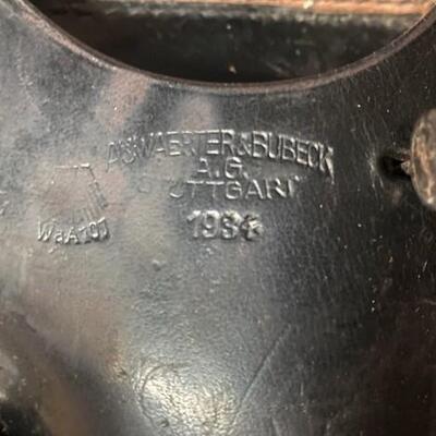 LOT#498: Pair of 1930s P.08 Luger Holsters