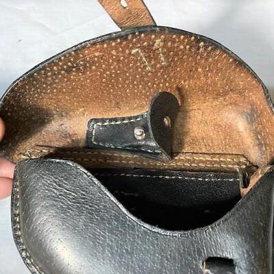 LOT#500: Leunerg Bautzen P.08 Luger Holster 3rd Reich Mark