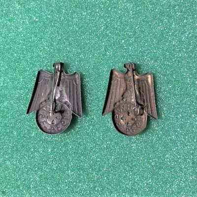 LOT#510: Pair of Winterhilfswerk Pins