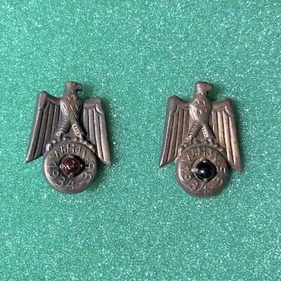LOT#510: Pair of Winterhilfswerk Pins