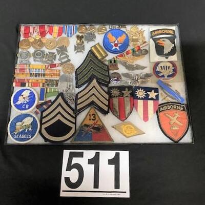 LOT#511: Large U.S. WWII Lot