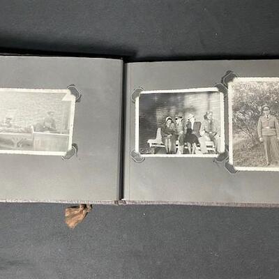 LOT#513: German "My War Memories" Photo Album (Photos included)