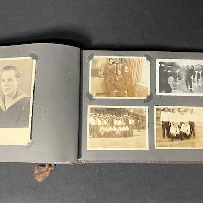 LOT#513: German "My War Memories" Photo Album (Photos included)