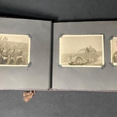 LOT#513: German "My War Memories" Photo Album (Photos included)