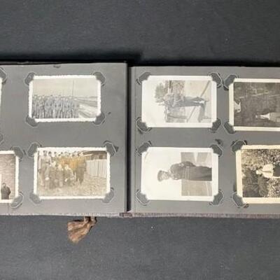 LOT#513: German "My War Memories" Photo Album (Photos included)