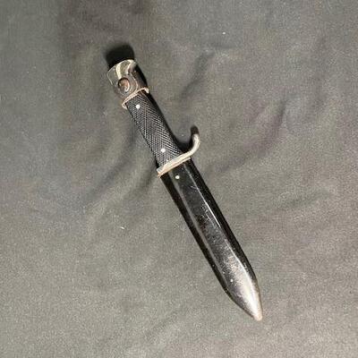 LOT#515: WWII Nazi Hitler Youth Knife w/ Scabbard (#1)