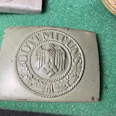 LOT#517: Seven Nazi Belt Buckles