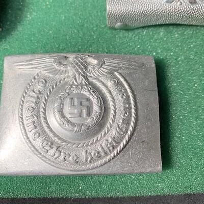 LOT#517: Seven Nazi Belt Buckles