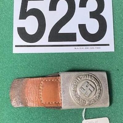 LOT#523: 1938 DRGM CTD Nazi Police Belt Buckle
