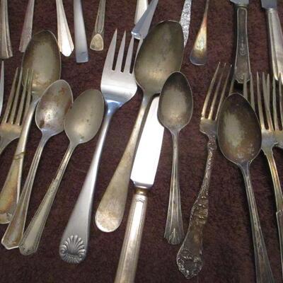 Lot 245 - Stainless & Silver Plated Silverware - Manor House Crosby Stratford DOHRCO Heavy