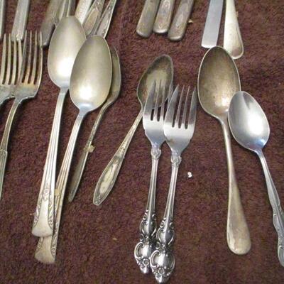 Lot 245 - Stainless & Silver Plated Silverware - Manor House Crosby Stratford DOHRCO Heavy