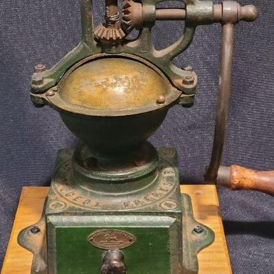 Lot 130: Peugeot Freres Cast Coffee Mill