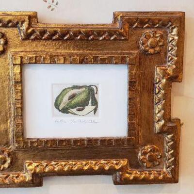 6 Small Gold Frames