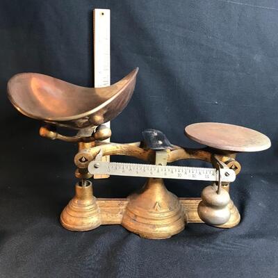 Lot 25:  Vintage Triple Beam Scales