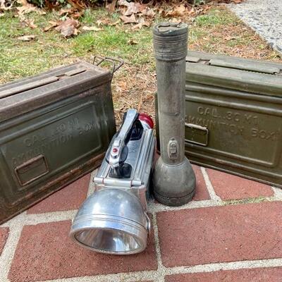 Lot 88: Military Amo Cans and more