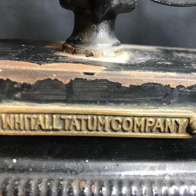 Lot 27:  Whitehall Tatum Co.. Scale