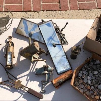 Lot 92 G: Eskimo Fan & Shop tools/parts