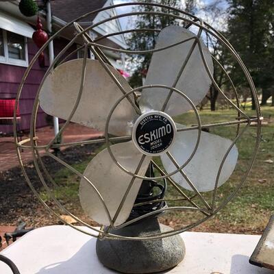 Lot 92 G: Eskimo Fan & Shop tools/parts