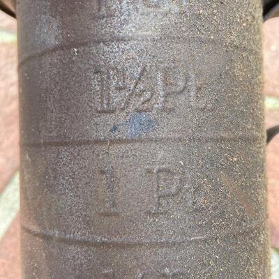 Lot 94: Vintage well bucket and tins 