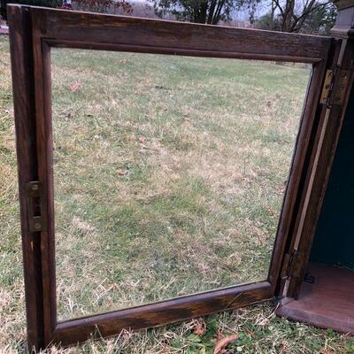 Lot 98 G: Antique Key Cabinet