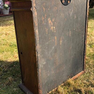 Lot 98 G: Antique Key Cabinet