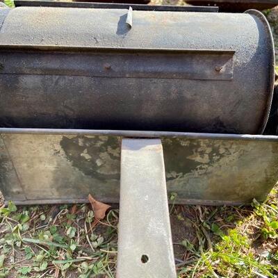 Lot 100:: Primitive Tools/Vintage Coffee/Nut Roaster and more
