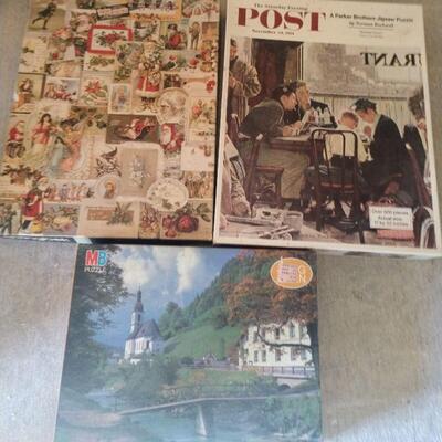 Vintage Puzzle Saturday Afternoon Post... etc