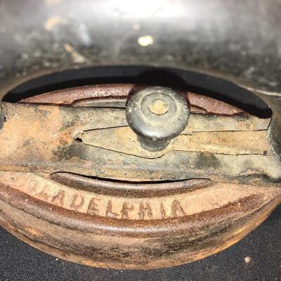 Lot 33:  Antique Irons