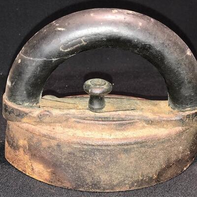 Lot 33:  Antique Irons