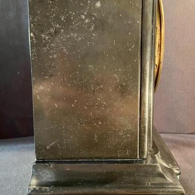 Lot 157: H&F French Marble Clock