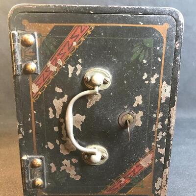 Lot 34:  Antique Safe
