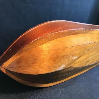 L35:  Wooden Model Boat