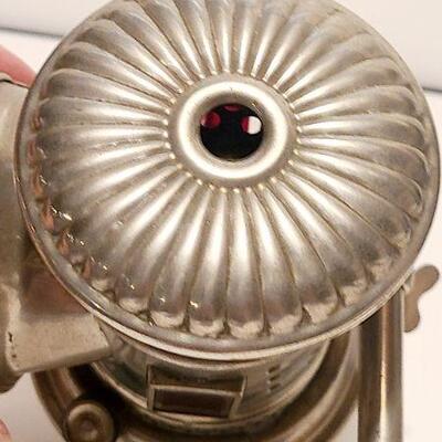 Lot 143: Rare Antique Bicycle Oil Lamp J H Lehman Mfg Co Philadelphia 1890s