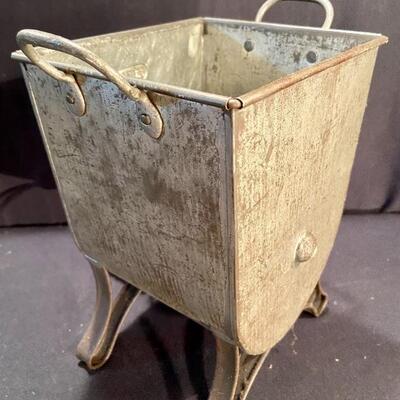 Lot 161: Cast Iron Paper Holder- Fries Sifter-Juicer and more. 