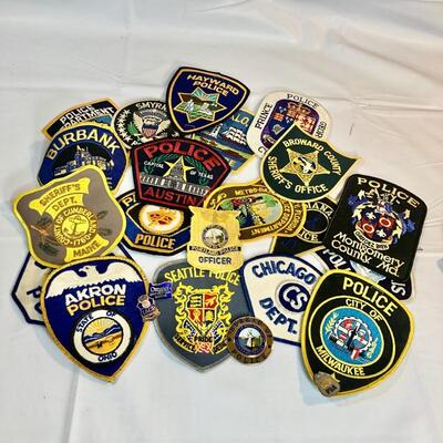Law Enforcement Patches & Pins