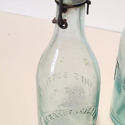 Lot 147: Antique Soda Bottle Lot