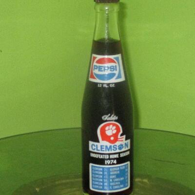 Lot 20 - 1974 Clemson Pepsi Bottle