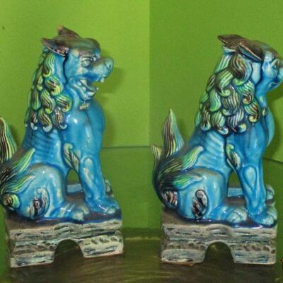 Lot 23 - Andrea by Sadek Foo Dogs