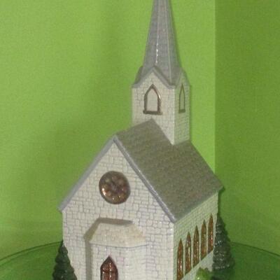 Lot 28 - Large Ceramic Church