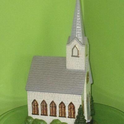Lot 28 - Large Ceramic Church