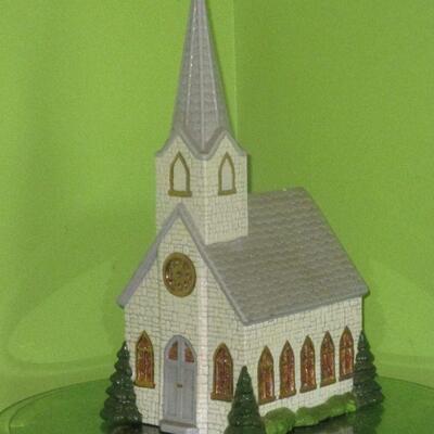 Lot 28 - Large Ceramic Church