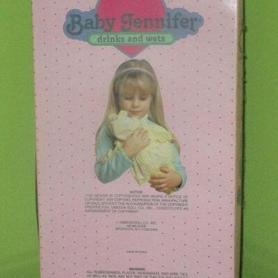 Lot 32 - Baby Jennifer Drinks and Wets Doll GOOGLE THIS ONE