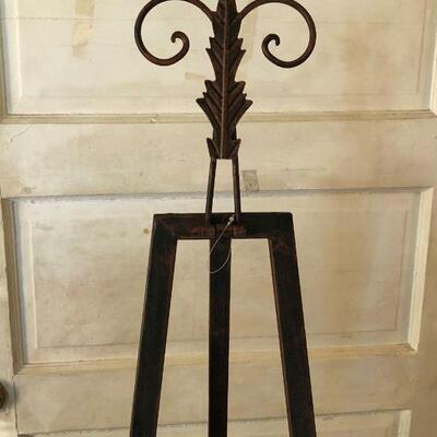 Lot 42 - Metal Easel LOCAL PICK UP ONLY