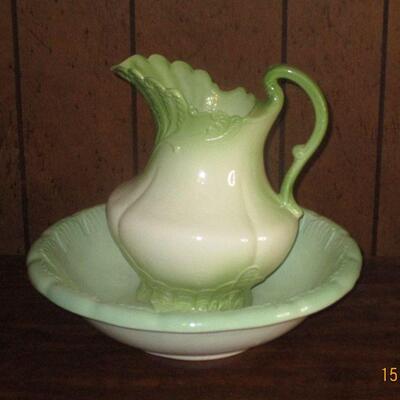 Lot 55 - Ironstone of England Pitcher and Bowl LOCAL PICK UP ONLY
