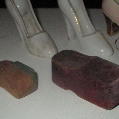 Lot 60 - Ceramic Shoes, One is Occupied Japan