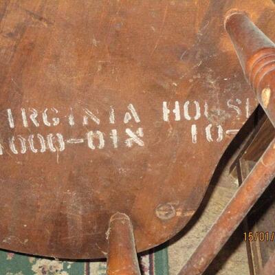 Lot 73 - Virginia House Solid Wood Rocking Chair LOCAL PICK UP ONLY