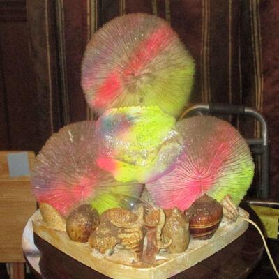 Lot 109 - Seashell Console Lamp LOCAL PICK UP ONLY