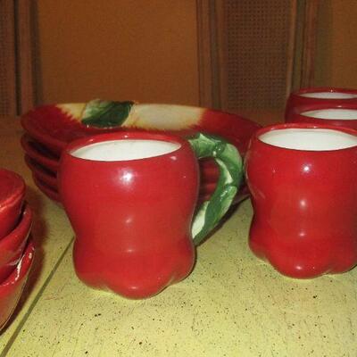 Lot 111 - Casa Vero Plates, Cups, Bowls